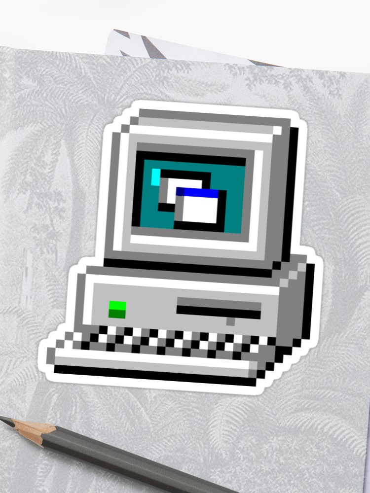 750x1000 Windows My Computer Sticker