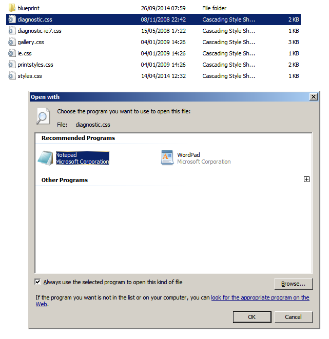 641x661 Why Does My Windows Open Css With Notepad