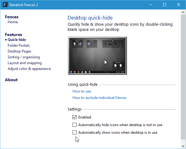608x488 Hide All Windows Desktop Icons The Easy Way