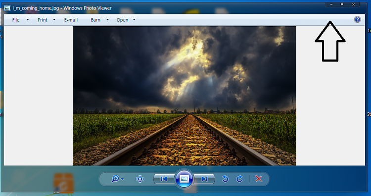 750x396 How To Change Color Hide Windows Photo Viewer Top Bar