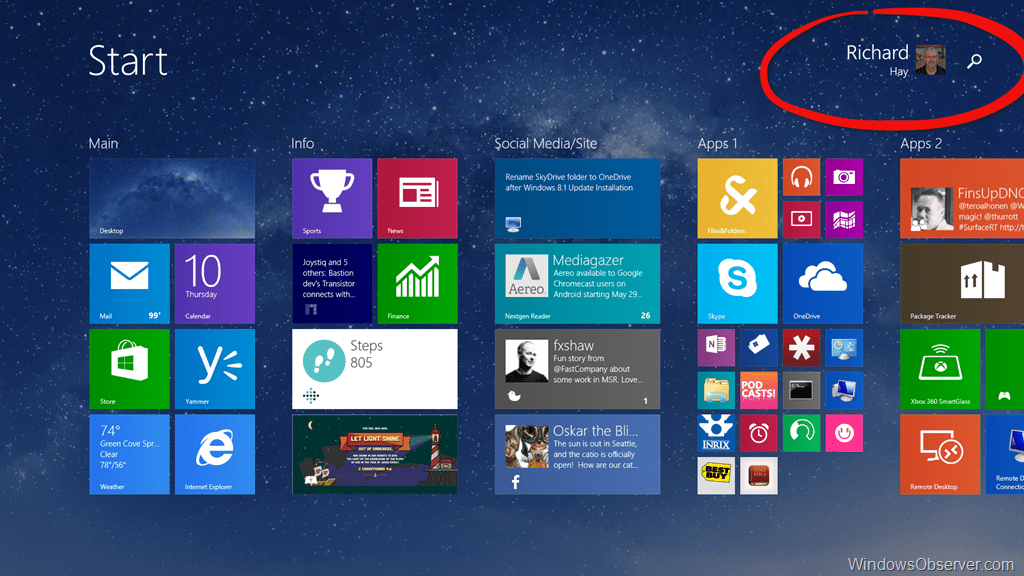 1024x576 Add The Missing Power Icon On Your Surface For Windows Update