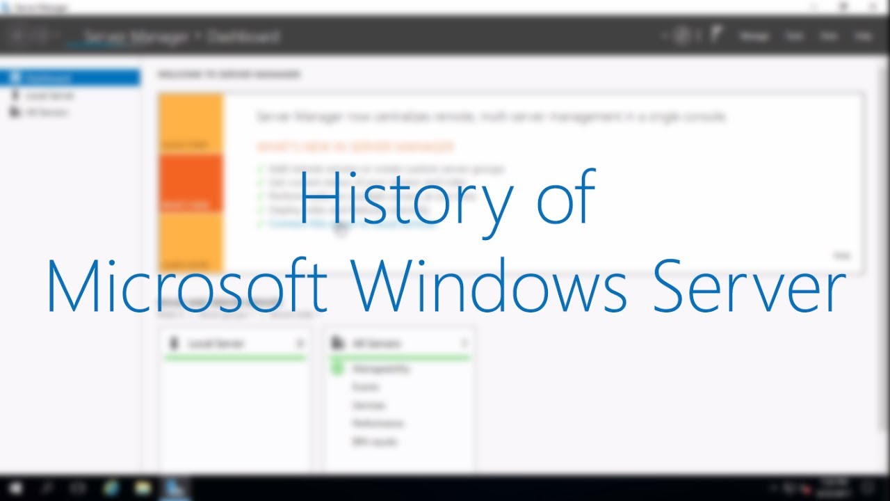 1280x720 History Of Microsoft Windows Server