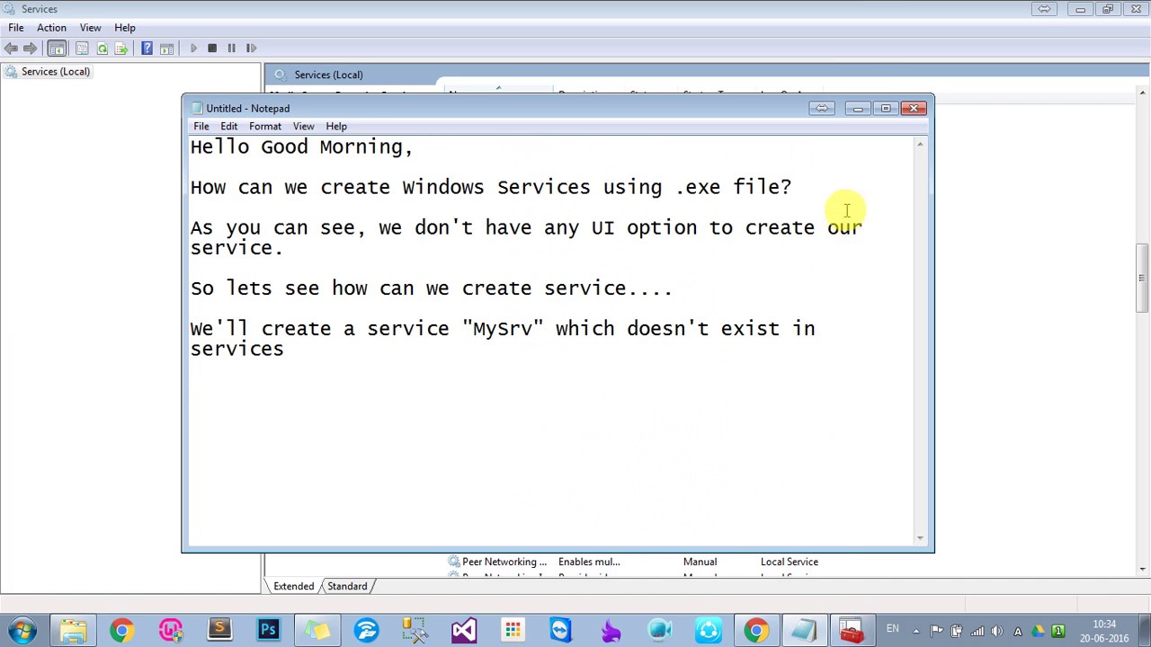 1280x720 How To Create A Windows Service Using Exe