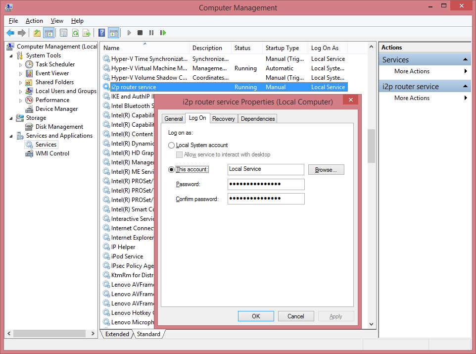 962x715 Setting Up As Windows Service Wiki Github