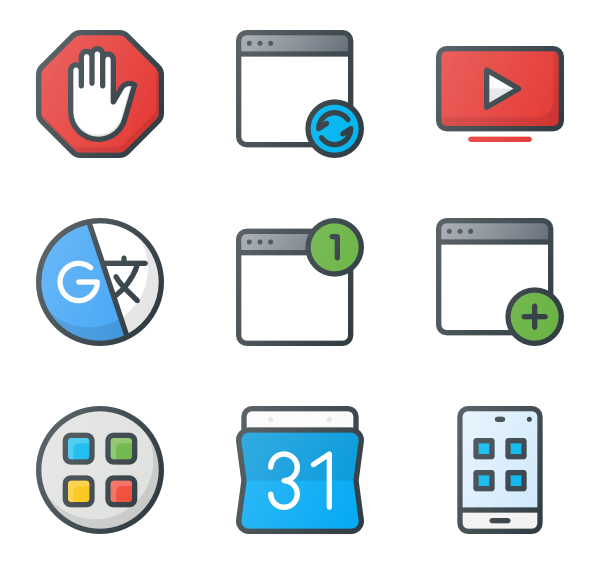 600x564 Window Icon Packs
