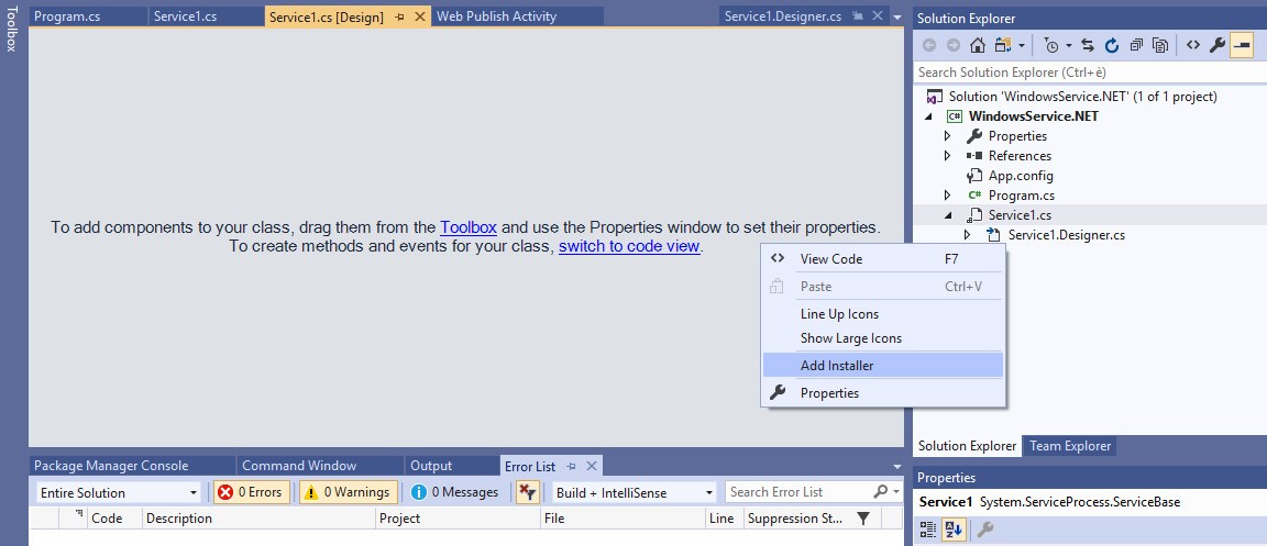 1152x497 Create A Windows Service In Asp Net C