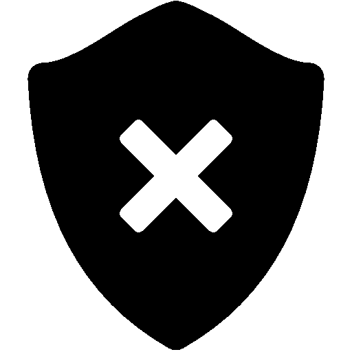 512x512 Security Delete Shield Icon Windows Iconset