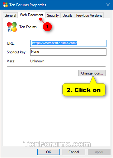 Change Icon Of Shortcut In Windows Tutorials 363x509 Change Icon Of Shortcut In Windows Tutorials