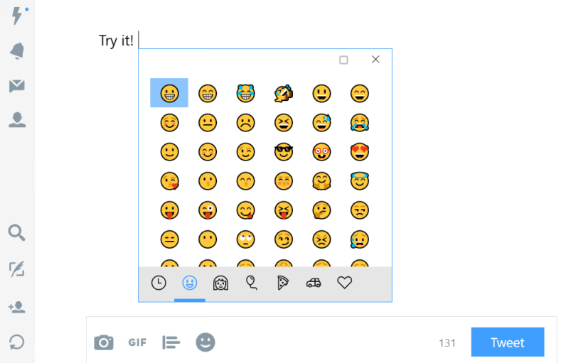 Windows Now Has An Emoji Shortcut 796x511 Windows Now Has An Emoji Shortcut
