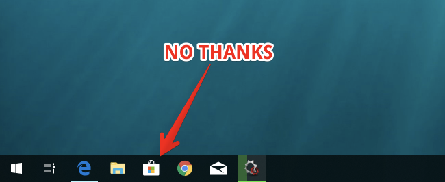 650x266 How To Remove The Microsoft Store Icon From The Taskbar In Windows