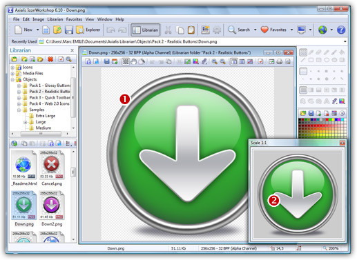 517x377 How To Create Windows Vista Compliant Icons