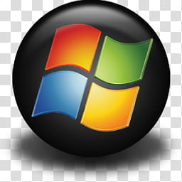256x256 Black Os Icon, Windows Vista, Windows Xp Logo Transparent