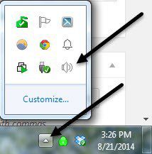 214x217 How To Recover The Volume Or Sound Icon To Your Windows Taskbar