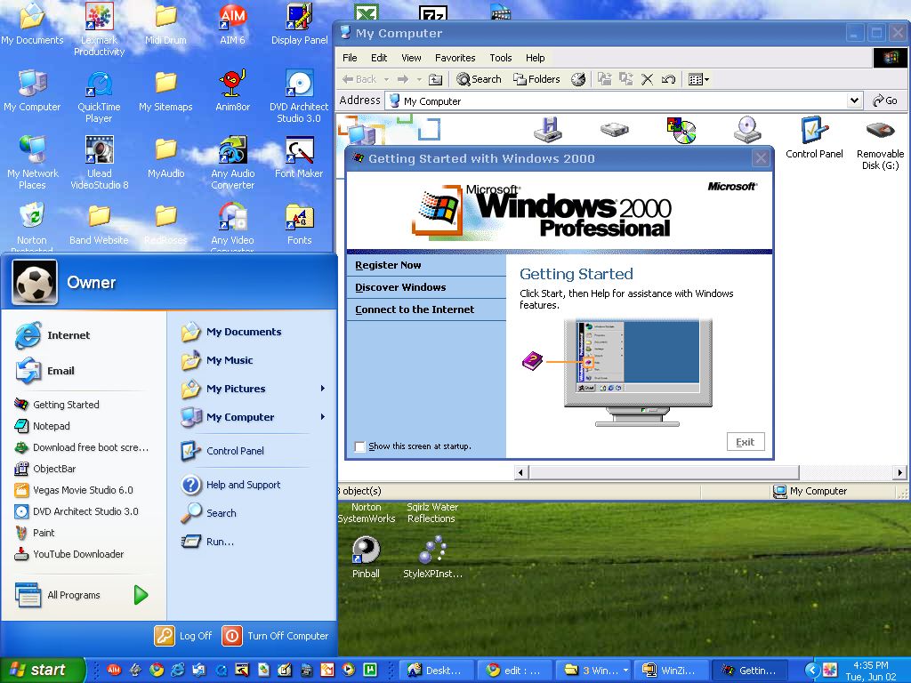 1024x768 How To Make Windows Look Like Windows Xp Steps
