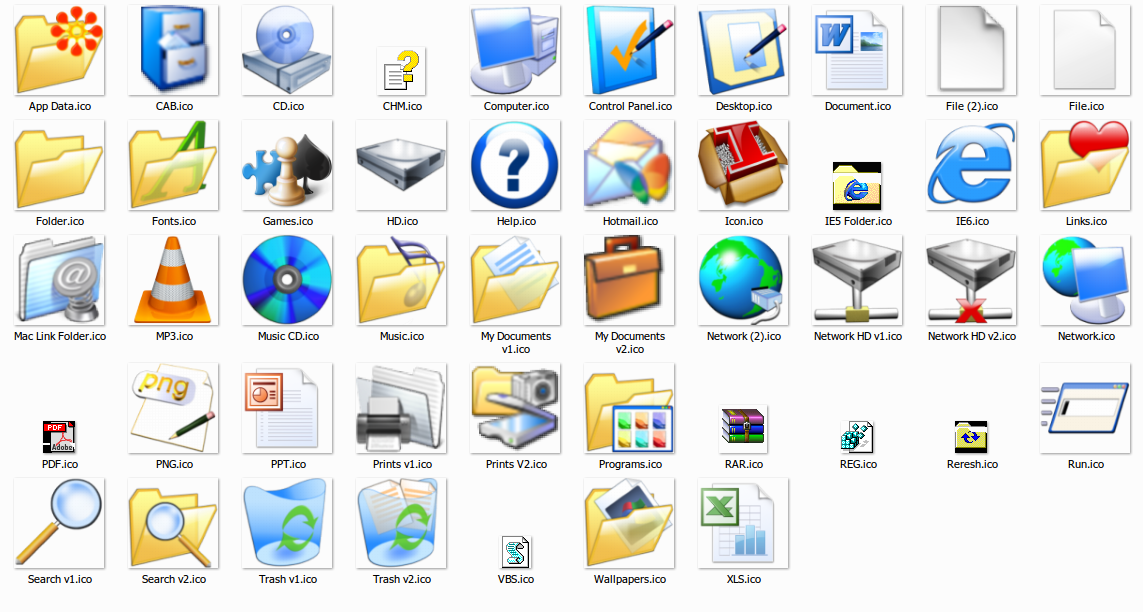 windows desktop blood folder iconset