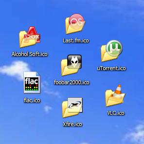 296x296 Windows Xp Folder Icons
