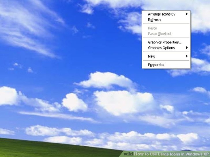 How To Use Large Icons In Windows Xp Steps 728x546 How To Use Large Icons In Windows Xp Steps