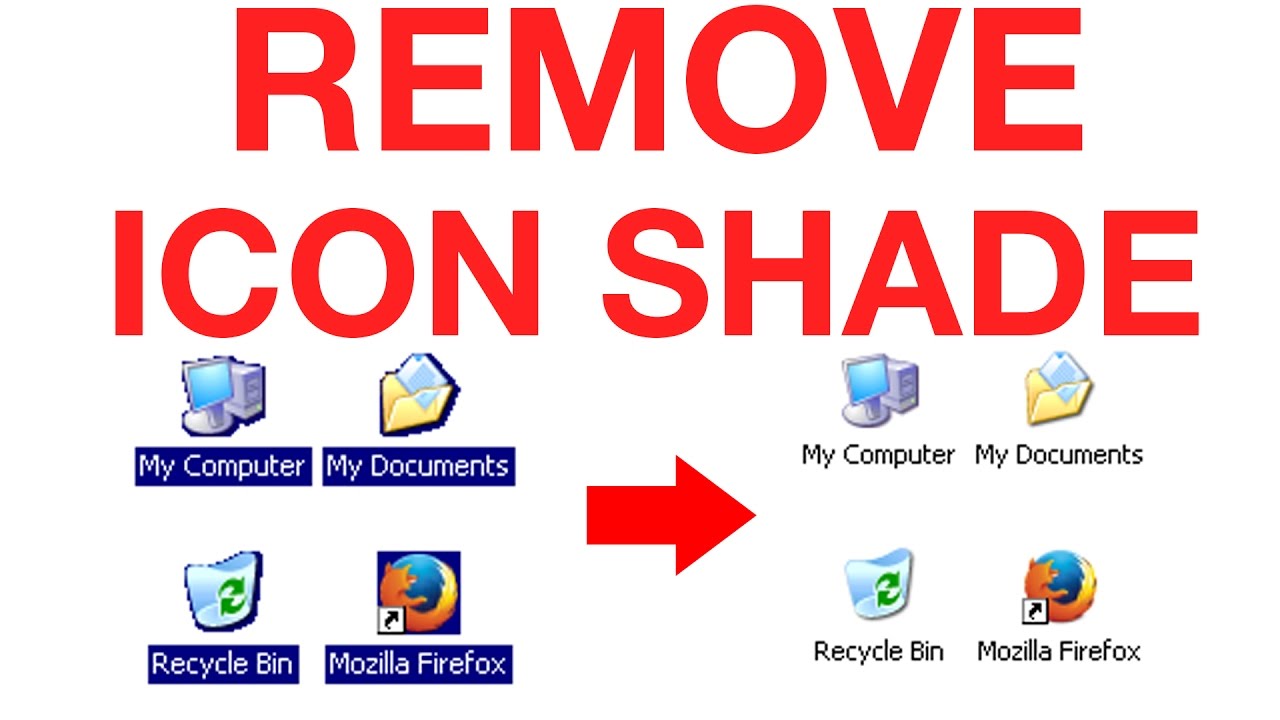 How To Remove Desktop Icon Highlight 1280x720 How To Remove Desktop Icon Highlight