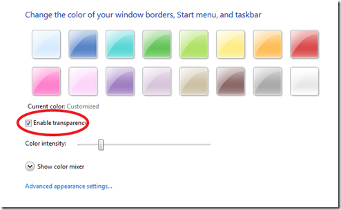 494x304 Ripristinare L'effetto Trasparenza Alle Icone Di Windows