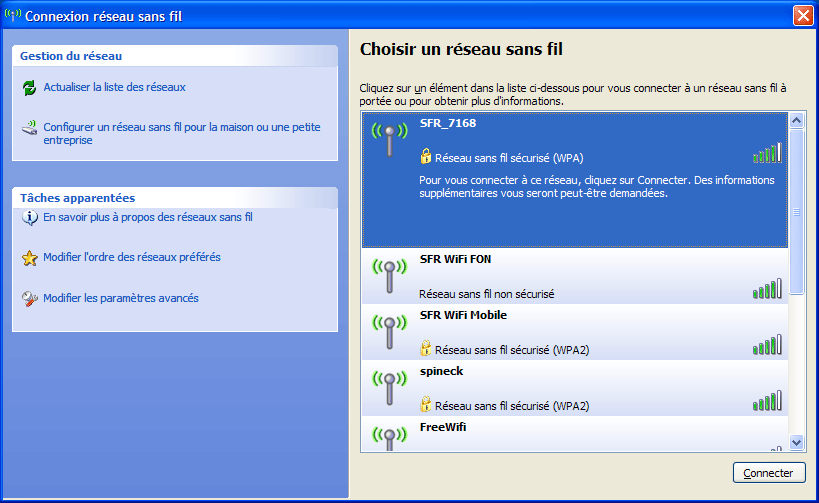 819x503 Windows Xp Configurer Une Connexion Wi Fi