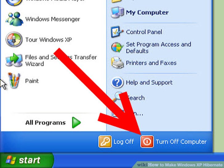 728x546 How To Make Windows Xp Hibernate Steps