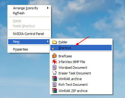 415x328 Create A Shortcut To My Computer In Windows Xp