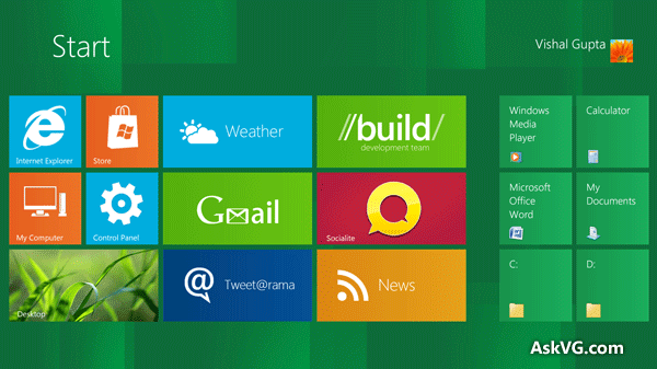 600x337 How To Change Or Customize Start Screen Background, Start Menu