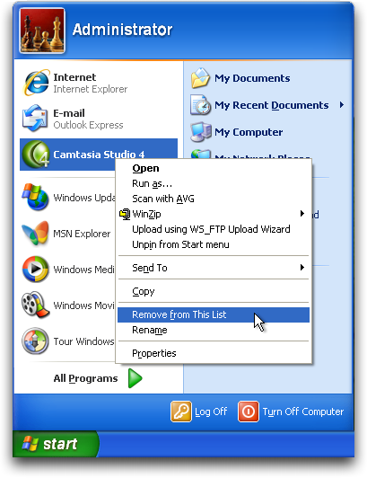 Windows Xp Start Menu Icon at Vectorified.com | Collection of Windows ...