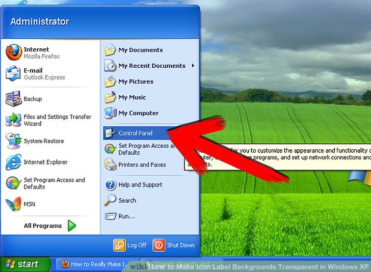 728x534 How To Make Icon Label Backgrounds Transparent In Windows Xp