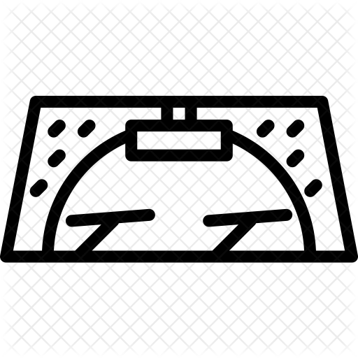 512x512 Car Windshield Icon Of Line Style