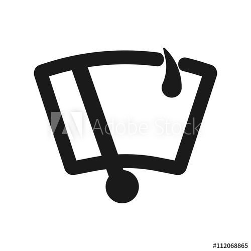 500x500 Vector Windshield Wiper Icon