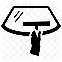 256x256 Windscreen Cleaning Icon Of Glyph Style