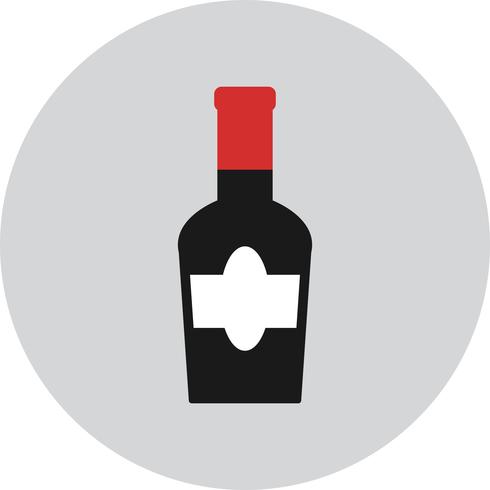 490x490 Vector Wine Bottle Icon