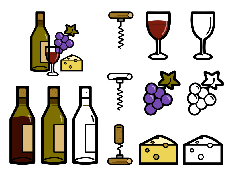 Wine Icons 800x600 Wine Icons