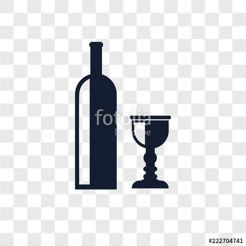 Wine Icons Isolated On Transparent Background Modern And Editable 500x500 Wine Icons Isolated On Transparent Background Modern And Editable