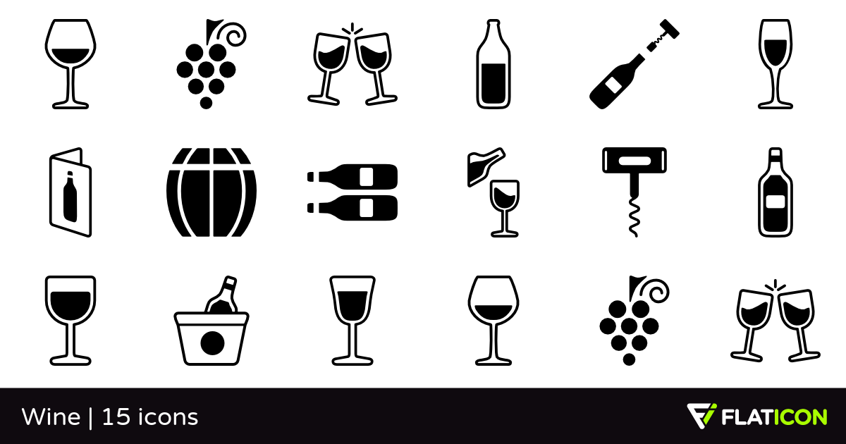1200x630 Wine Free Icons