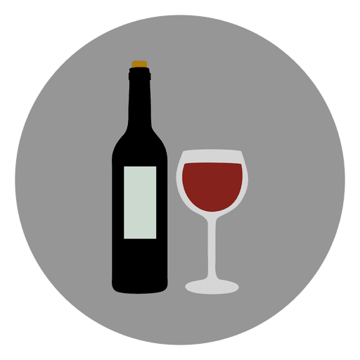 512x512 Wine Glass Circle Icon