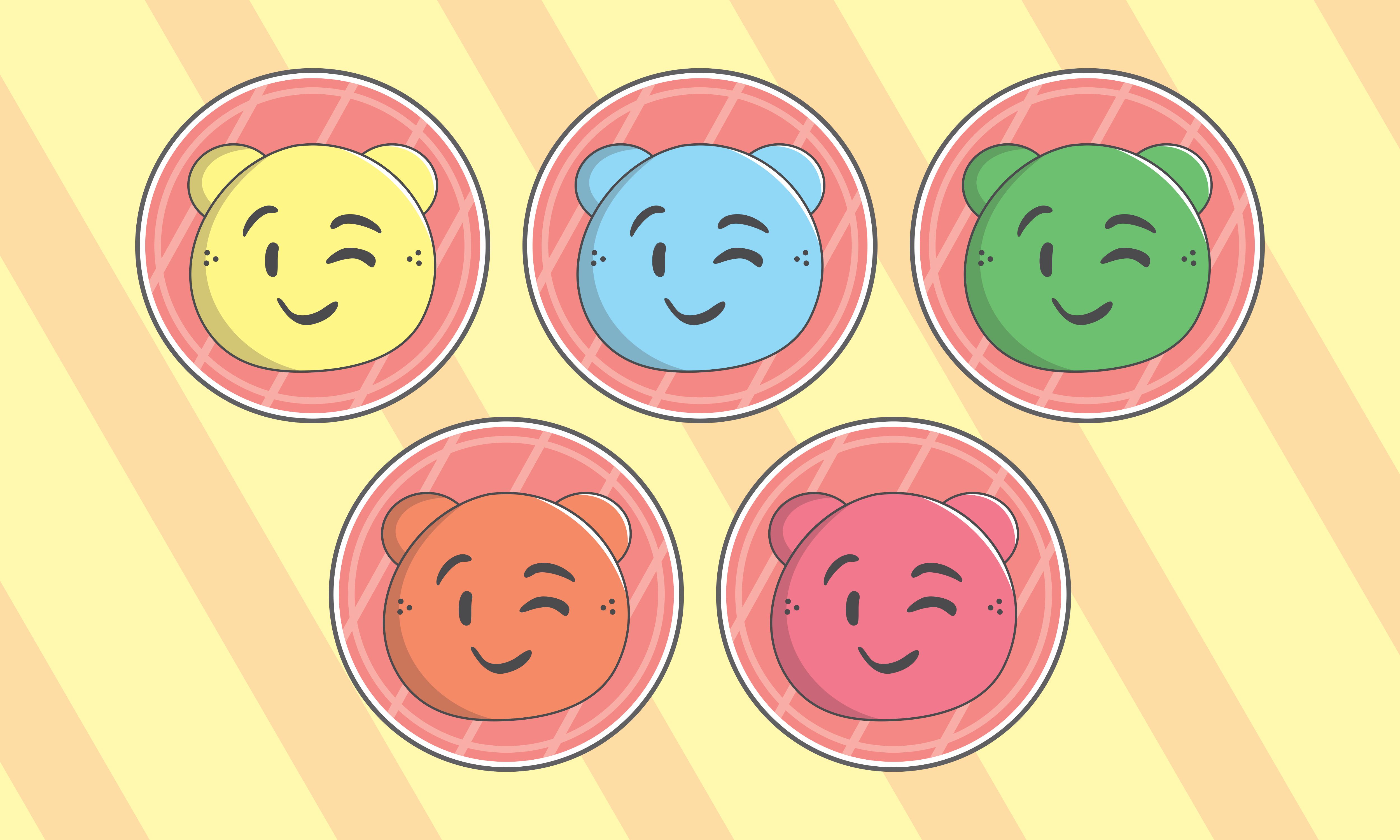 5000x3000 Cute Wink Icon