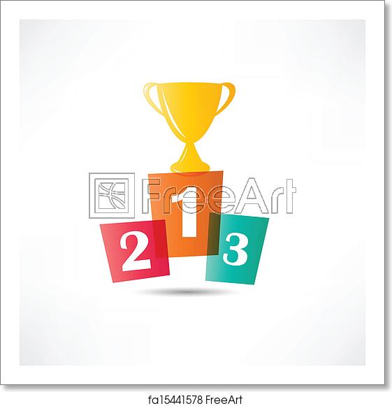561x581 Free Art Print Of Cup Winner Icon Freeart