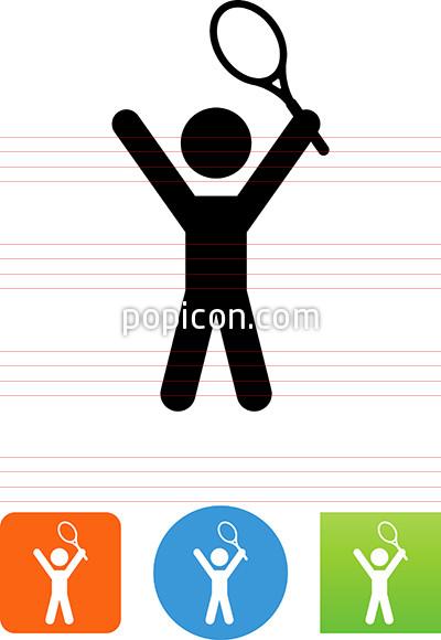 400x580 Tennis Winner Icon