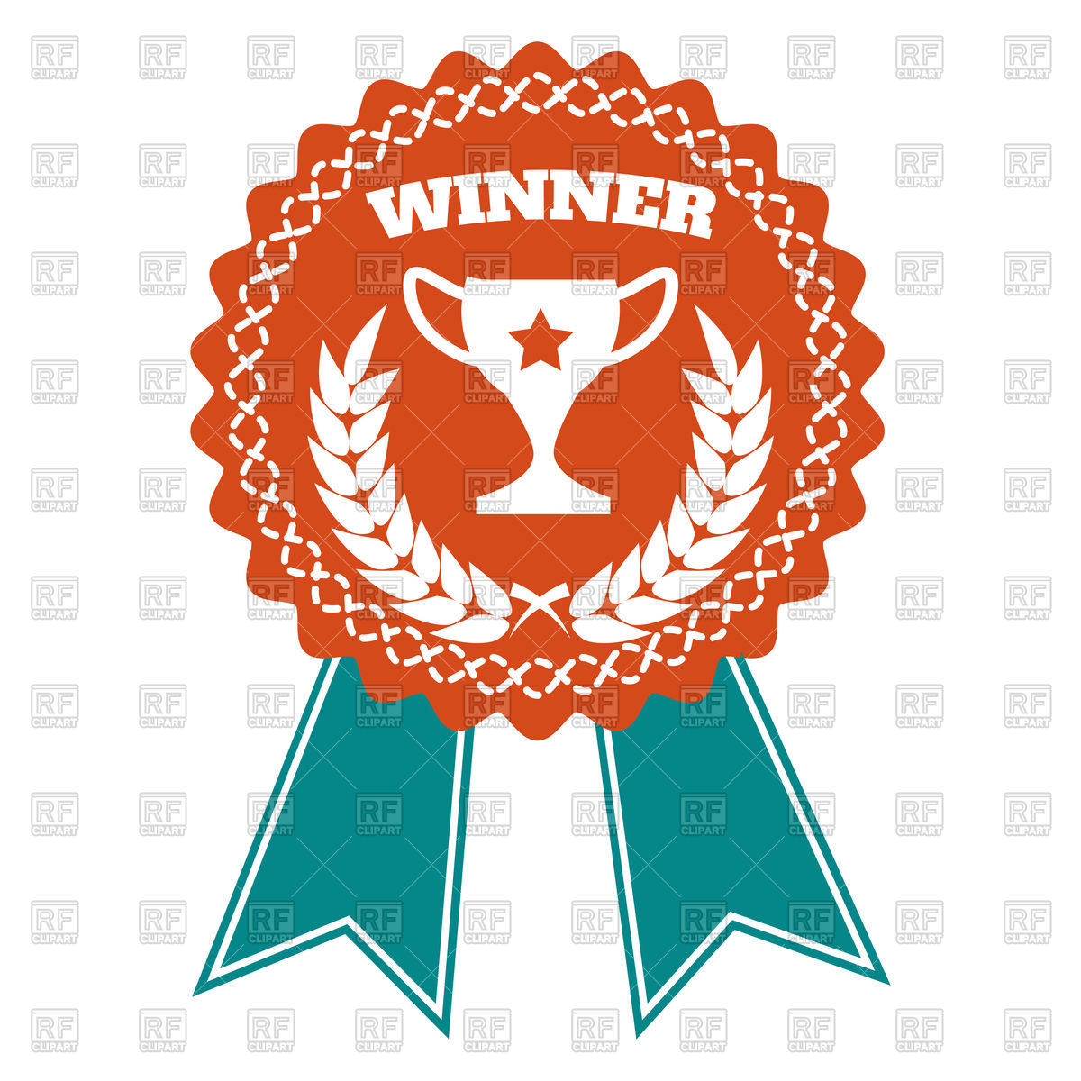1200x1200 Winner Award Icon Vector Image Of Icons And Emblems Vectortatu