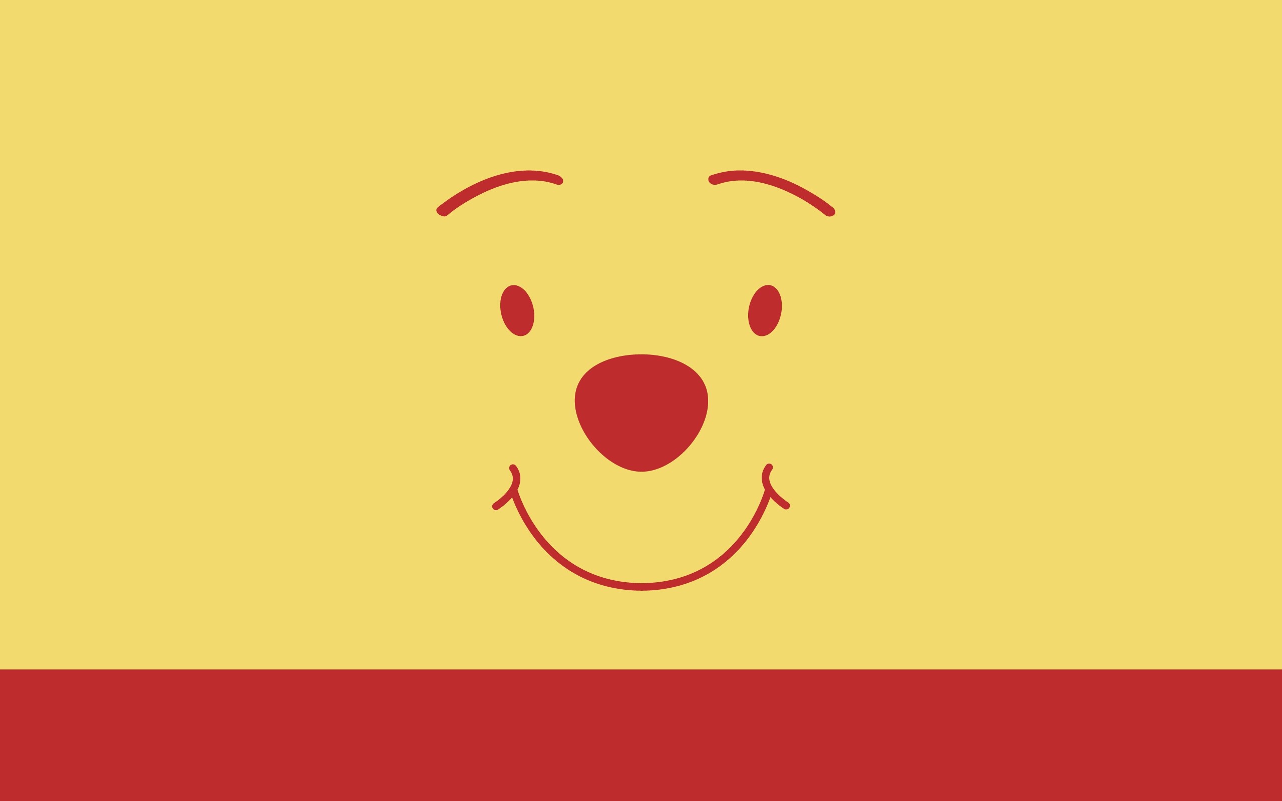 2560x1600 Wallpaper Illustration, Winnie The Pooh, Smiley, Icon, Emoticon