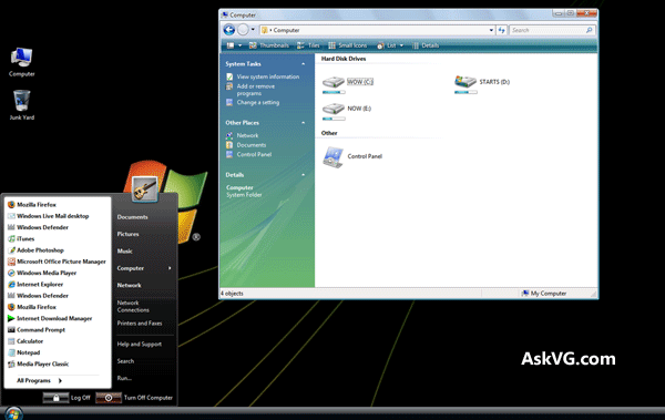 600x379 Download Windows Vista Theme Vistavg Ultimate For Windows Xp