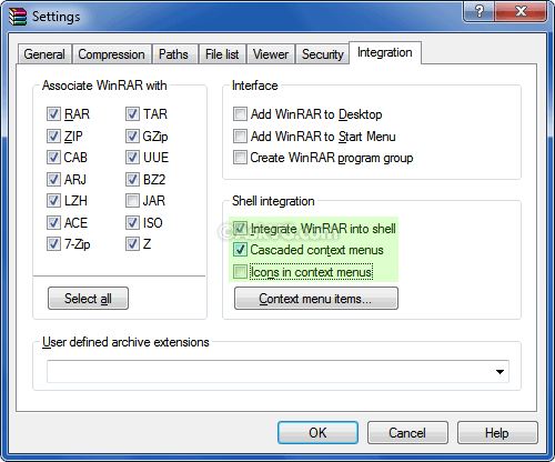 500x416 Fix Winrar Causes Wide Context Menu Problem In Windows