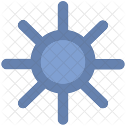 256x256 Winter Icon Of Colored Outline Style