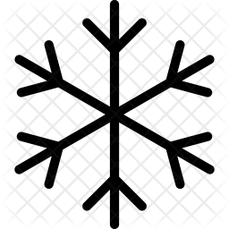 256x256 Winter Icon Of Line Style