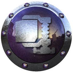 256x256 Winzip Icons, Free Icons In Purple