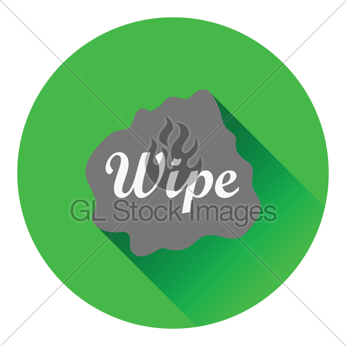 500x500 Wipe Cloth Icon Gl Stock Images