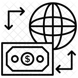 256x256 Wire Transfer Icon Of Line Style