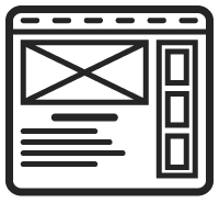 200x185 Wireframe Icon